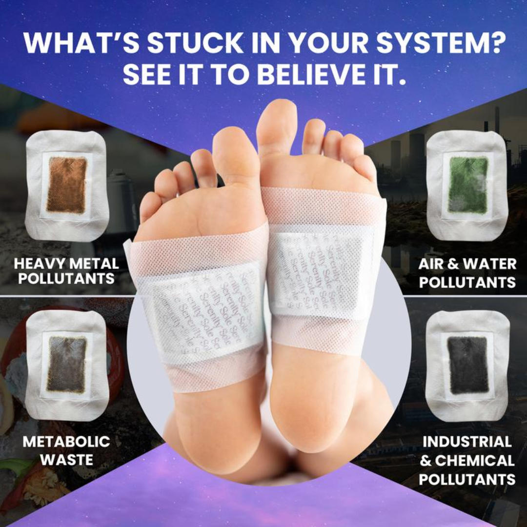 Detox Foot Pads – Zeolite & Ashwagandha